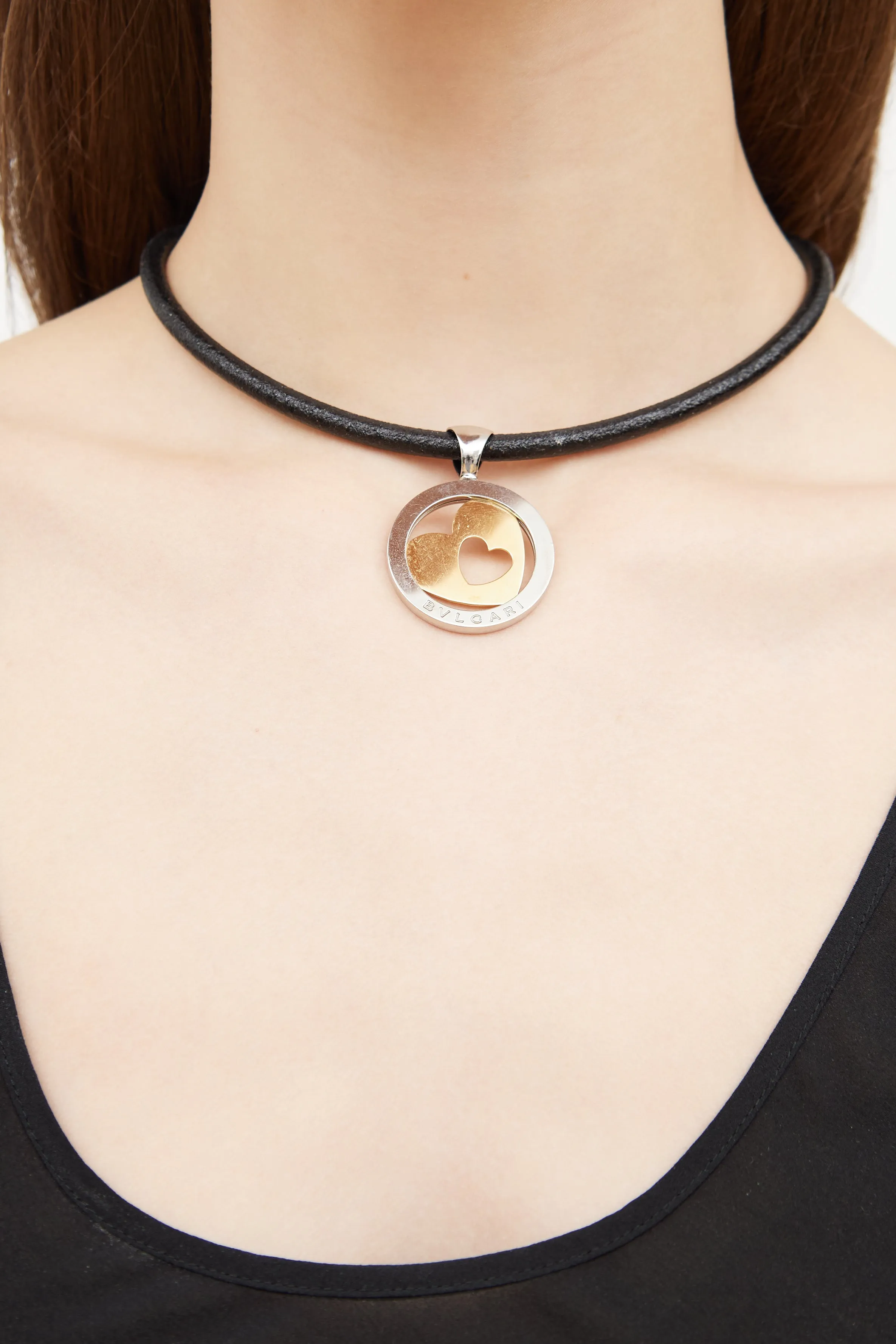 18K Gold Heart Necklace