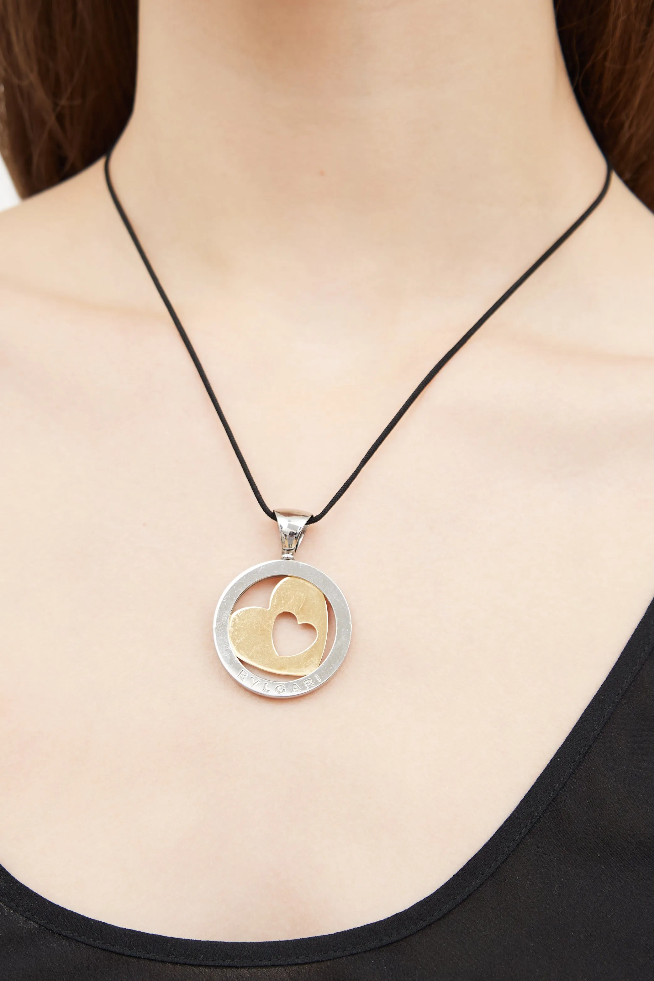18K Gold Heart Necklace