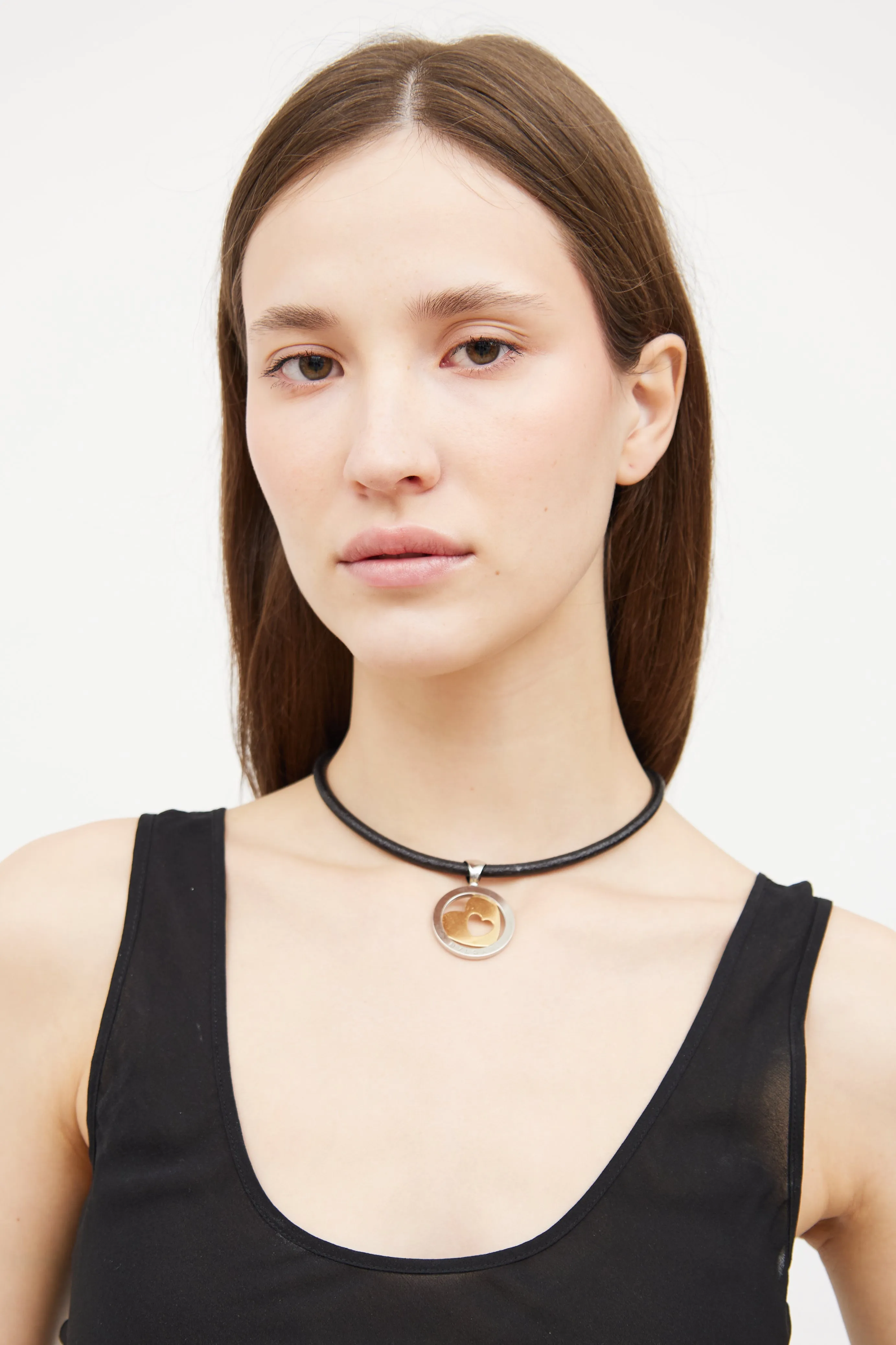 18K Gold Heart Necklace