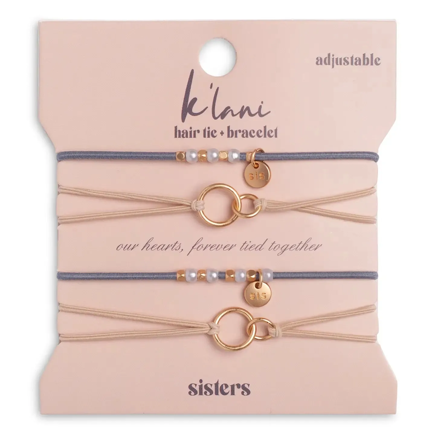 Adjustable Hair Tie Bracelet