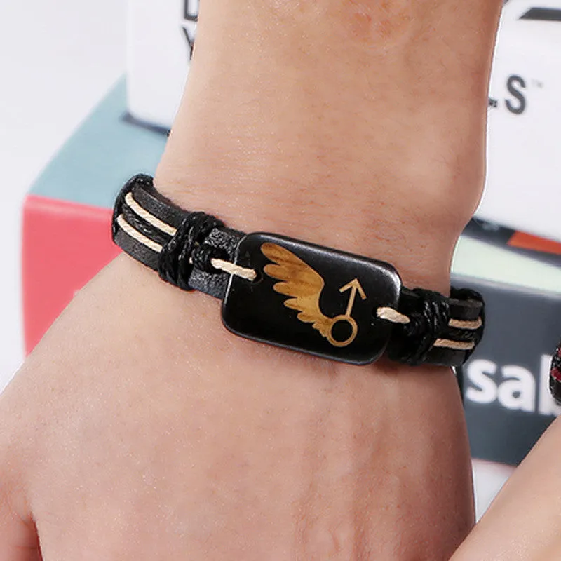 Angel's Wings Woven Bracelet