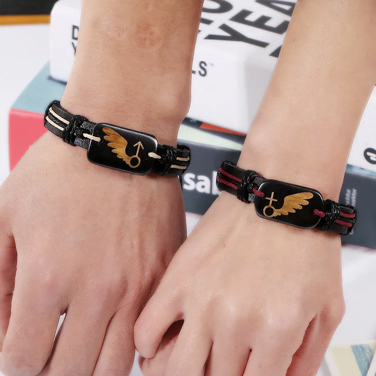 Angel's Wings Woven Bracelet