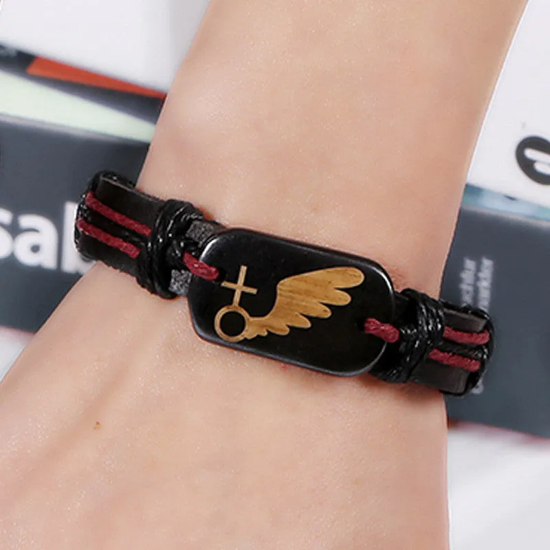 Angel's Wings Woven Bracelet