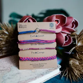 Blackberry Elements Carded Bracelet Set
