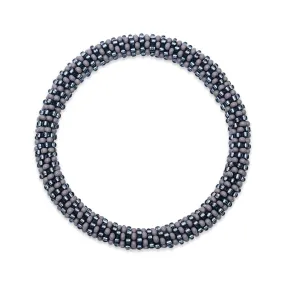 Blueberry Field | Himalayan Glass Bead Bracelet