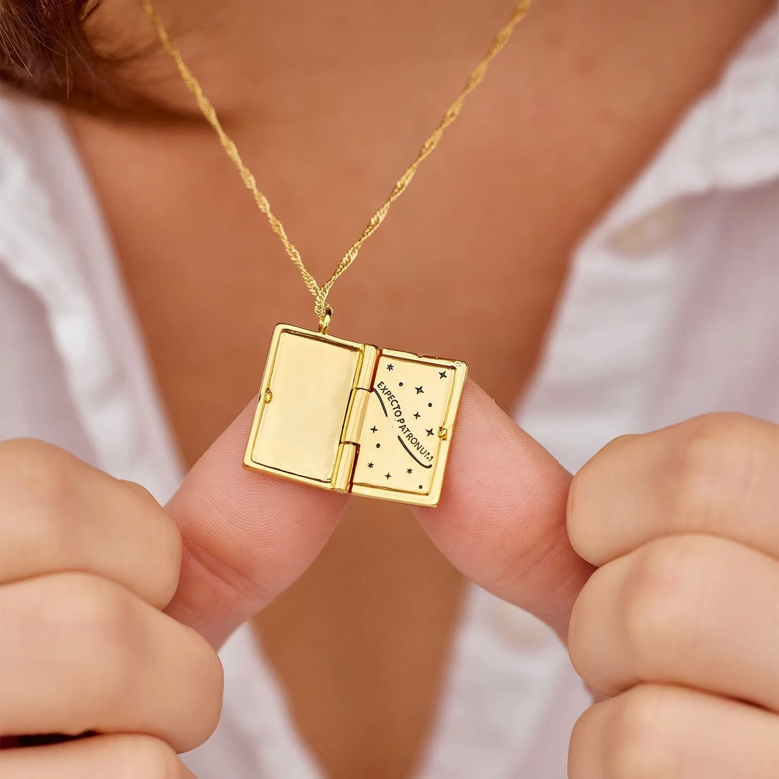 Book of Magic Pendant Necklace