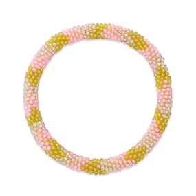 Canteloupes At Dawn | Himalayan Glass Bead Bracelet