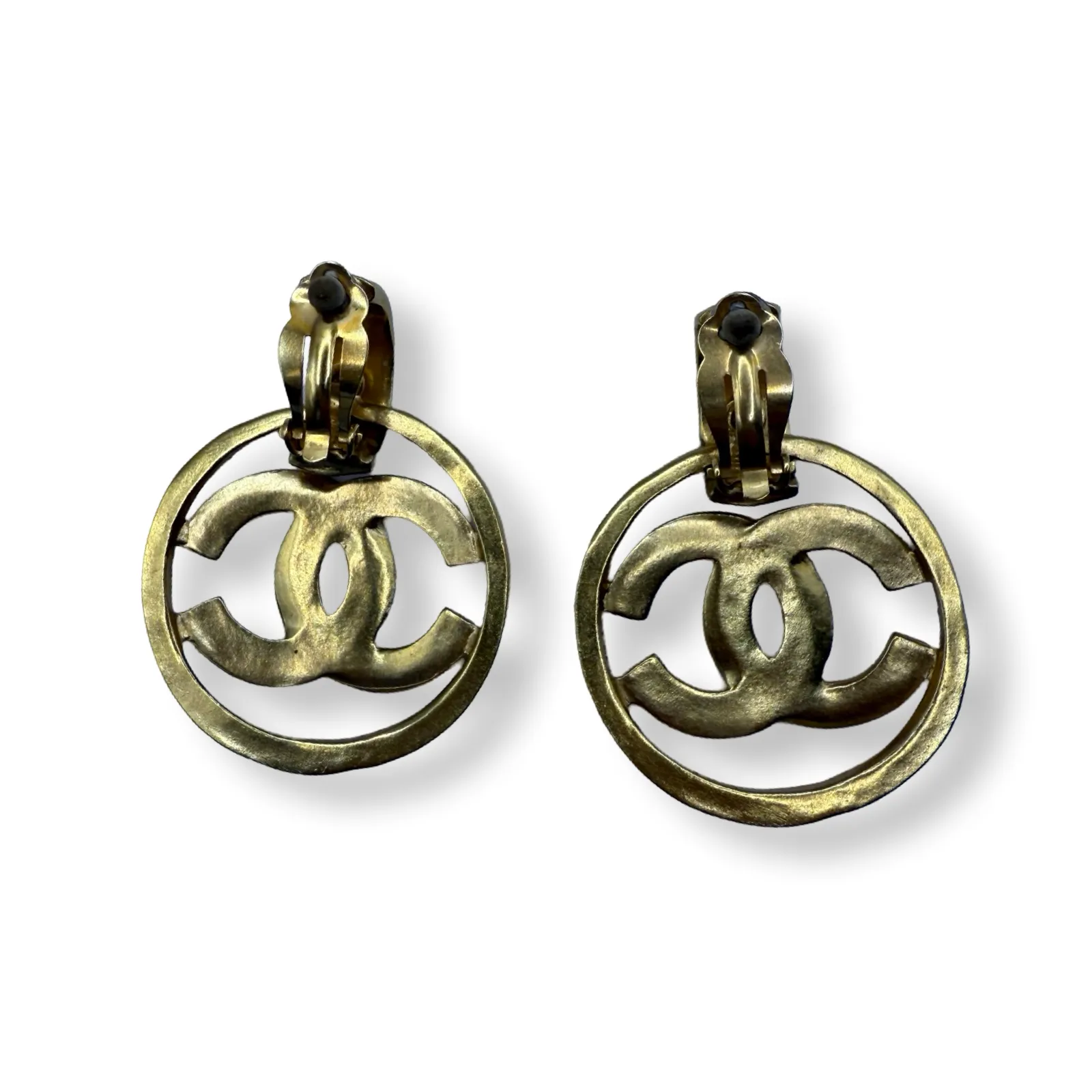 Chanel Vintage '96 Door Knocker Earrings