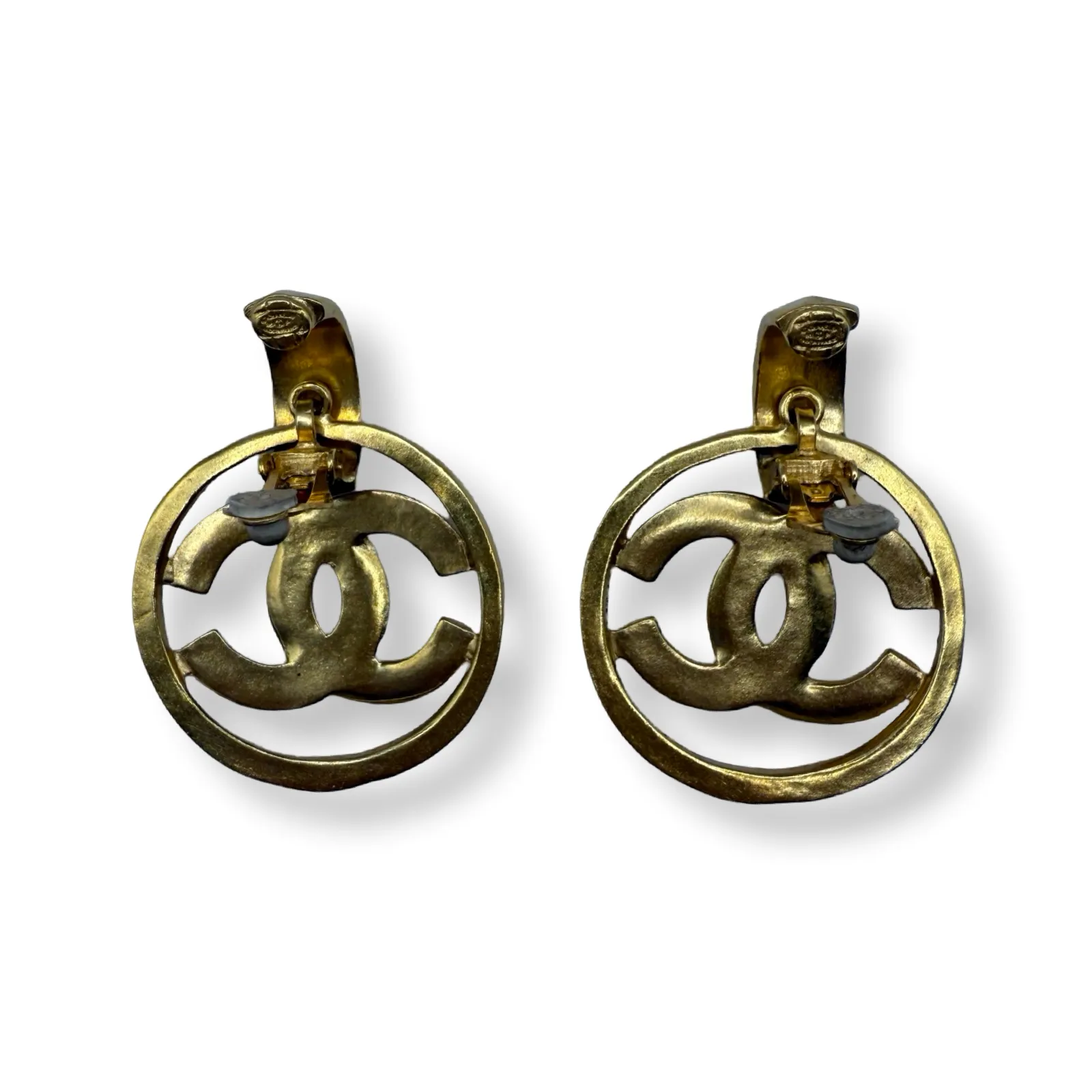 Chanel Vintage '96 Door Knocker Earrings