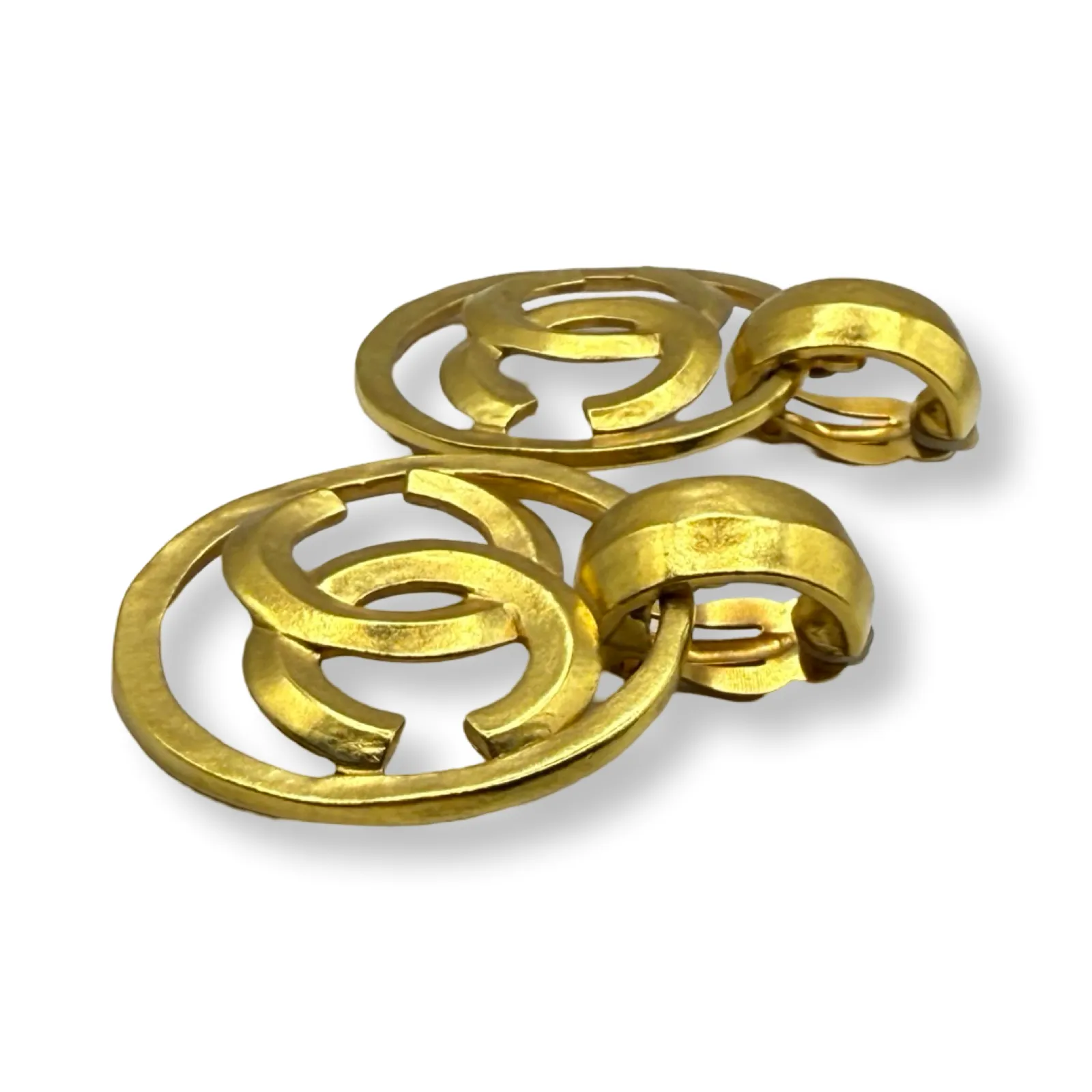 Chanel Vintage '96 Door Knocker Earrings