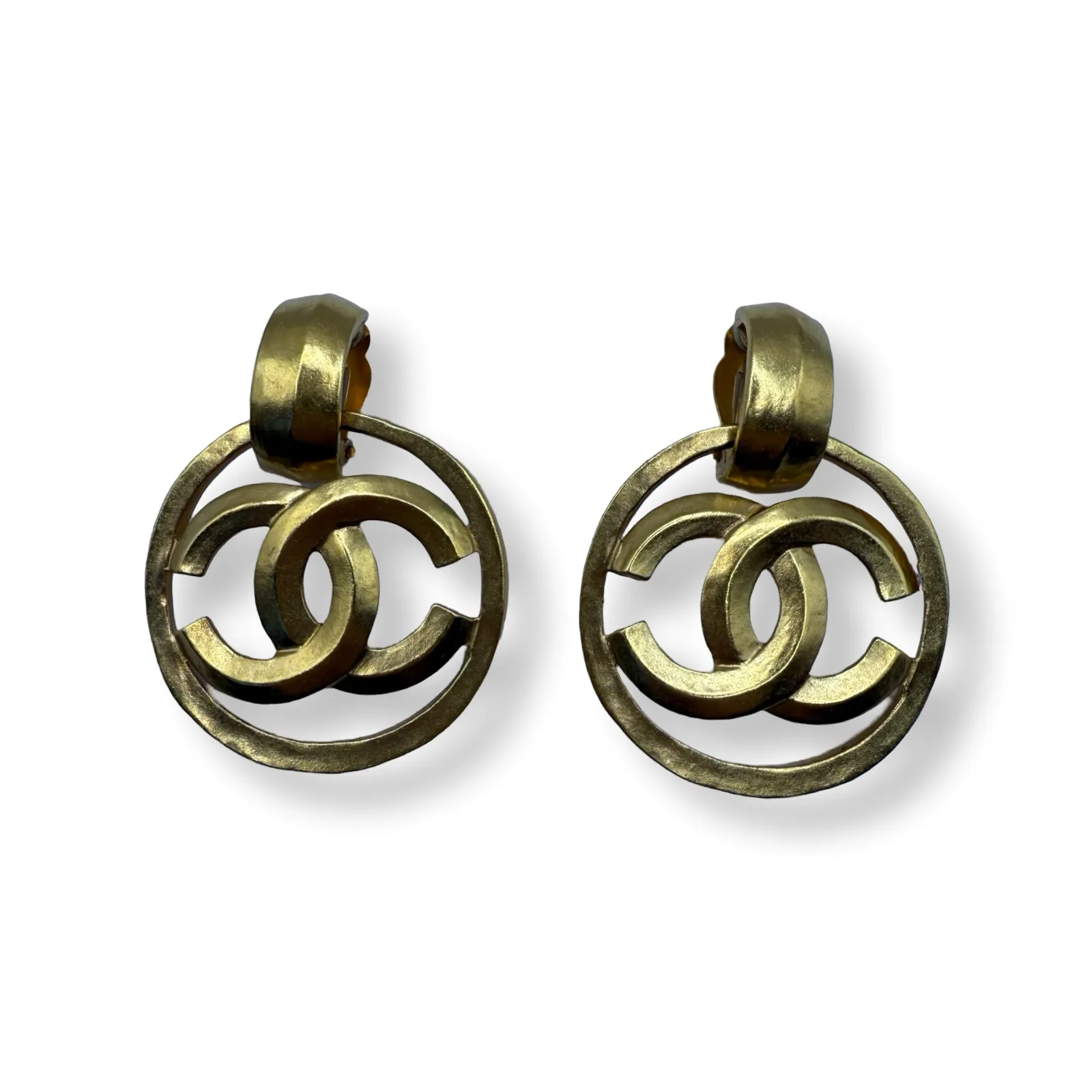 Chanel Vintage '96 Door Knocker Earrings