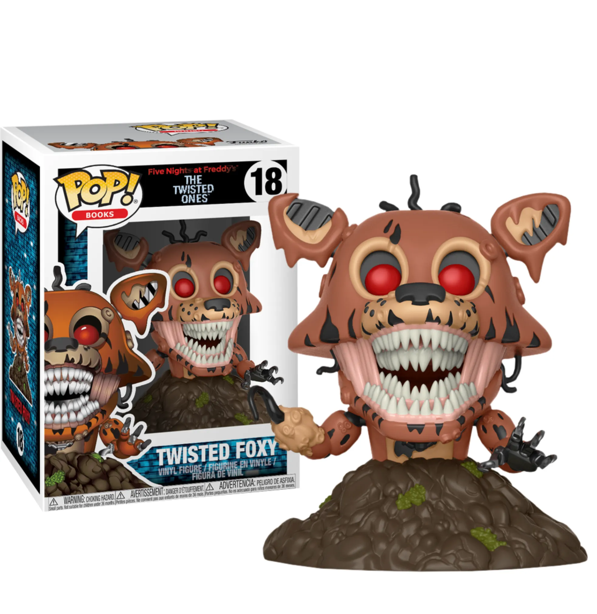 Five Nights at Freddy’s: The Twisted Ones - Twisted Foxy Pop! Vinyl Figure