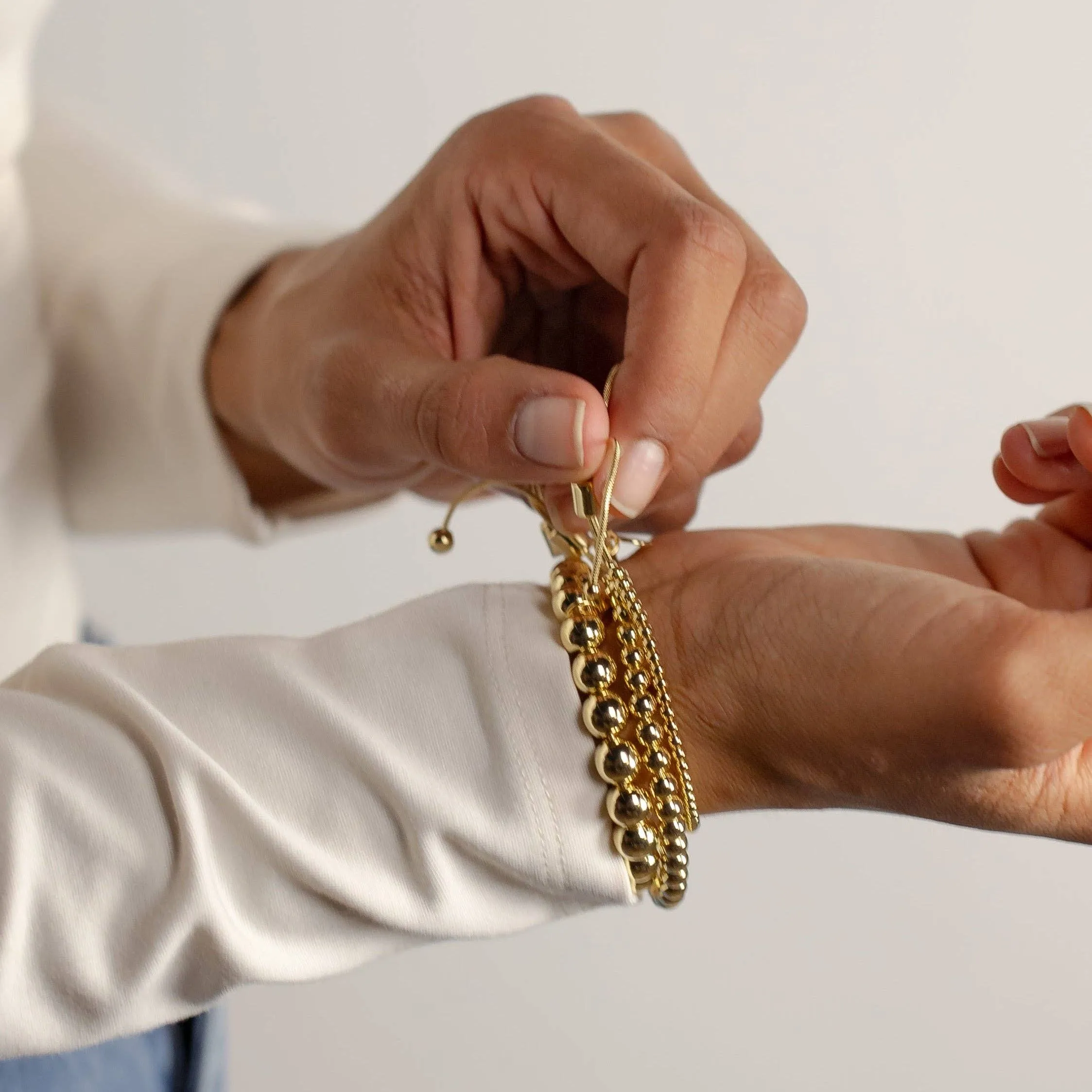 Gold Adjustable Bracelet
