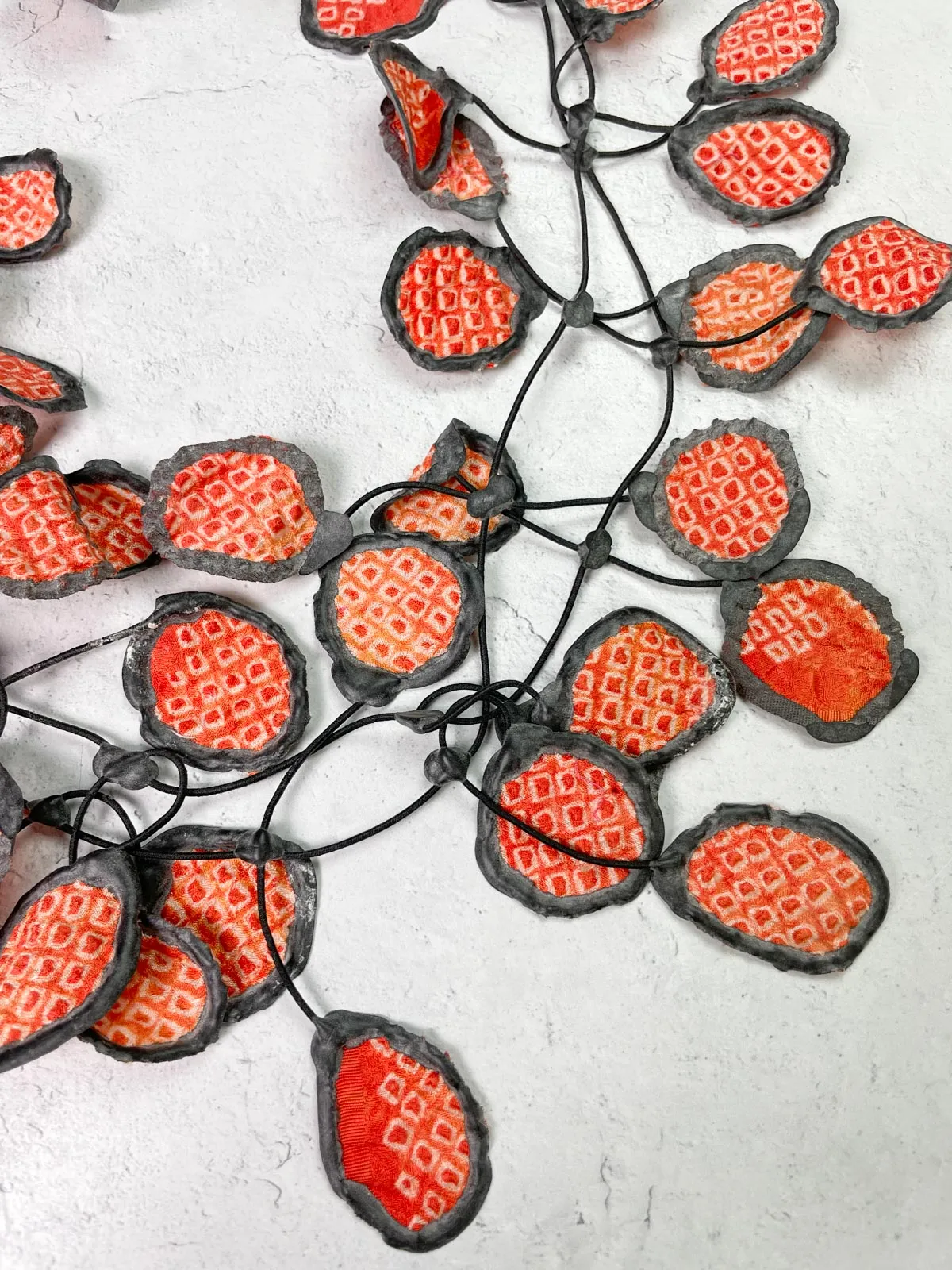 Kimono Necklace, Saffron