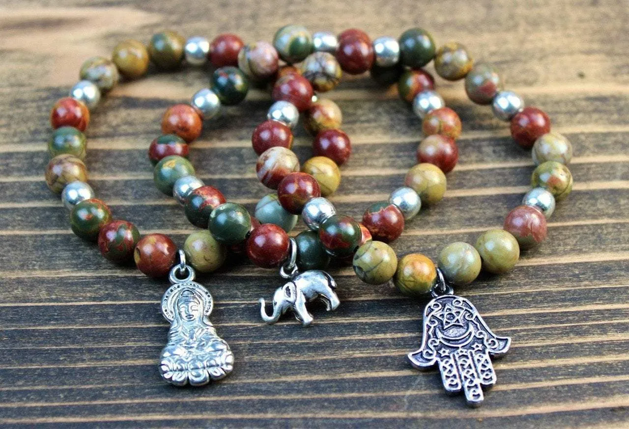Mountain Protection Bracelet Stack