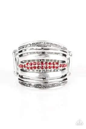Paparazzi Ring ~ Paramount Shimmer - Red