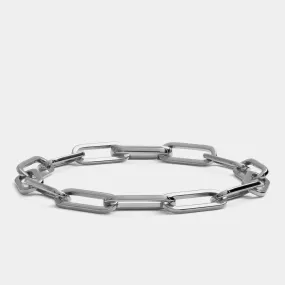 Paperclip Bracelet Silver