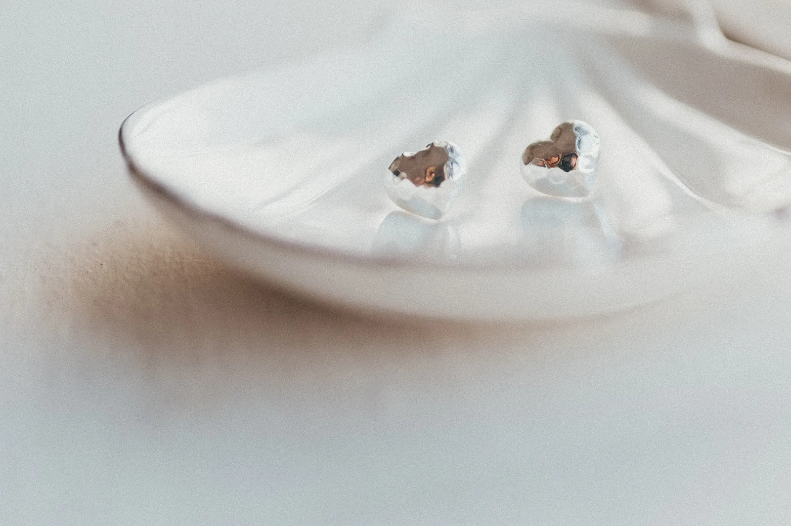Puffy Heart Studs | SS
