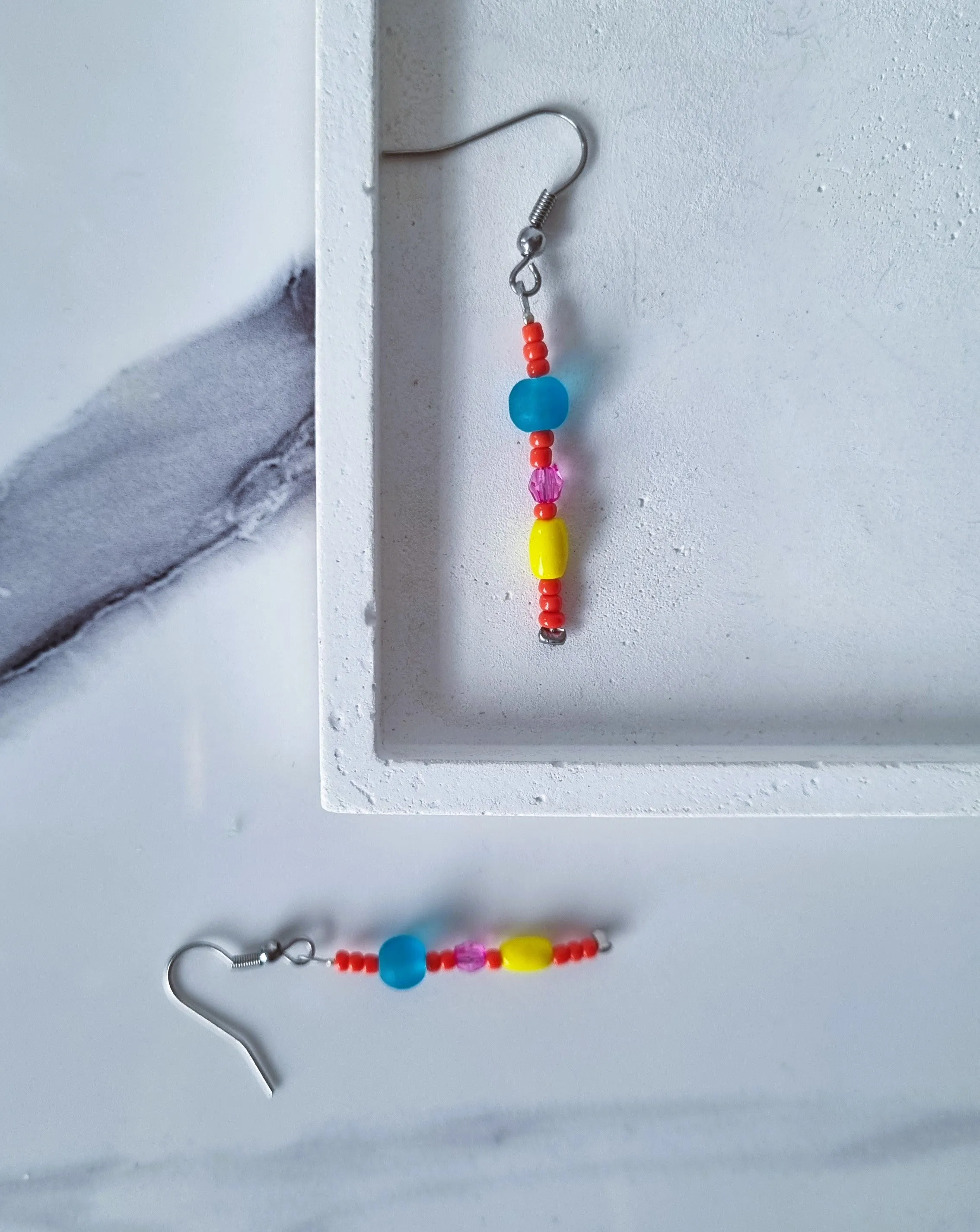 Seed beads earrings