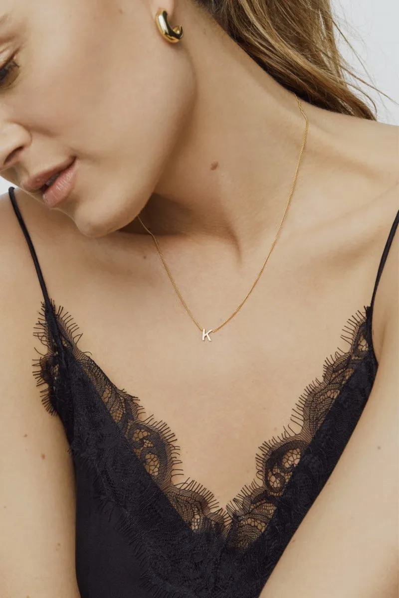 Single Letter Necklace