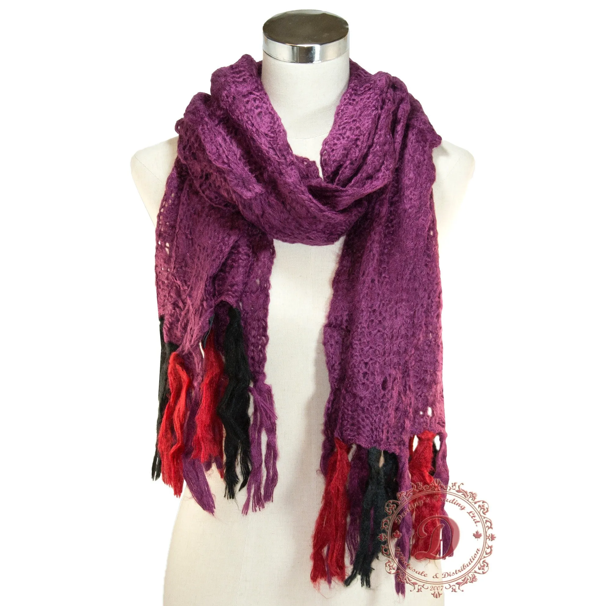 SSY306 Crinkle Woven Scarf - 4 Colors