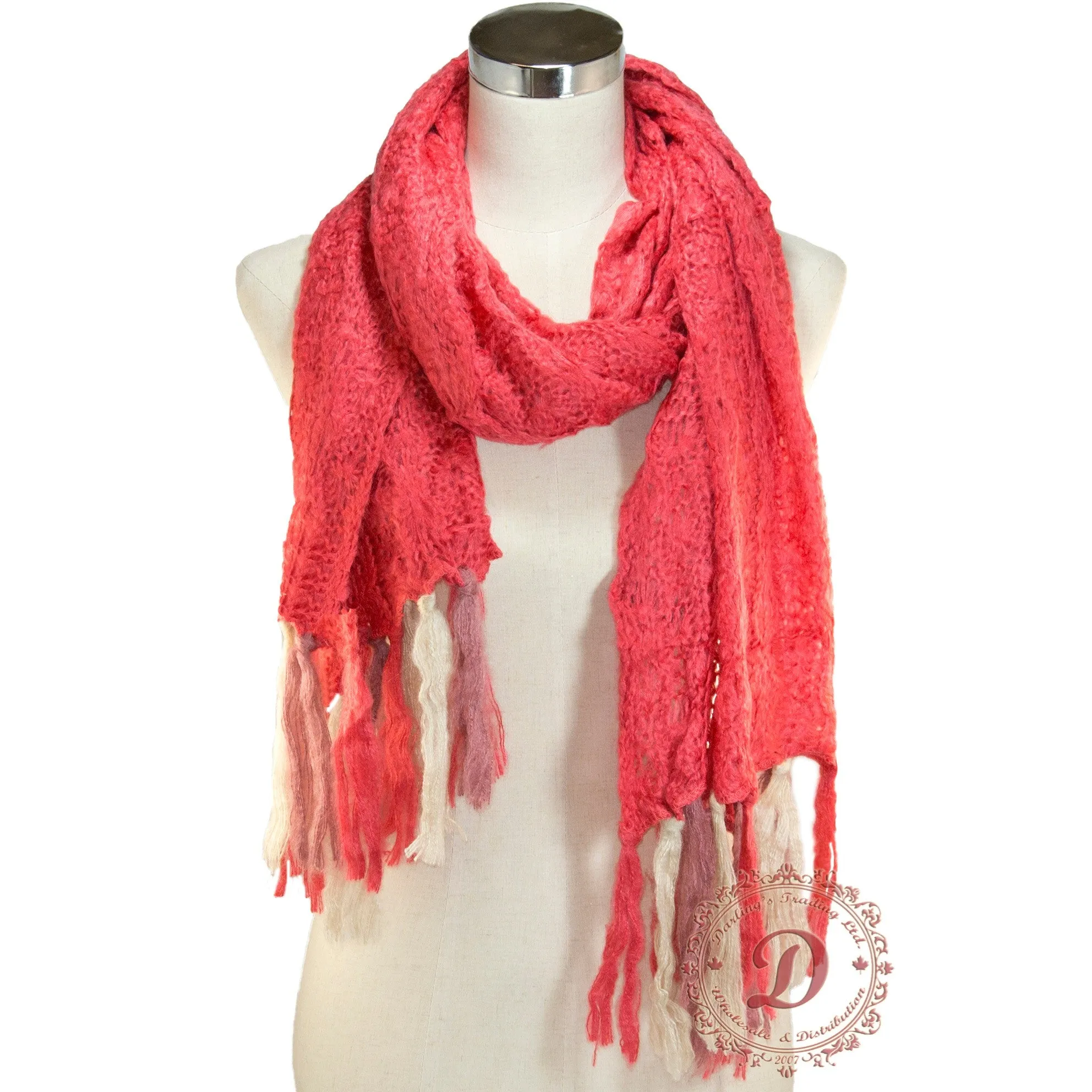 SSY306 Crinkle Woven Scarf - 4 Colors
