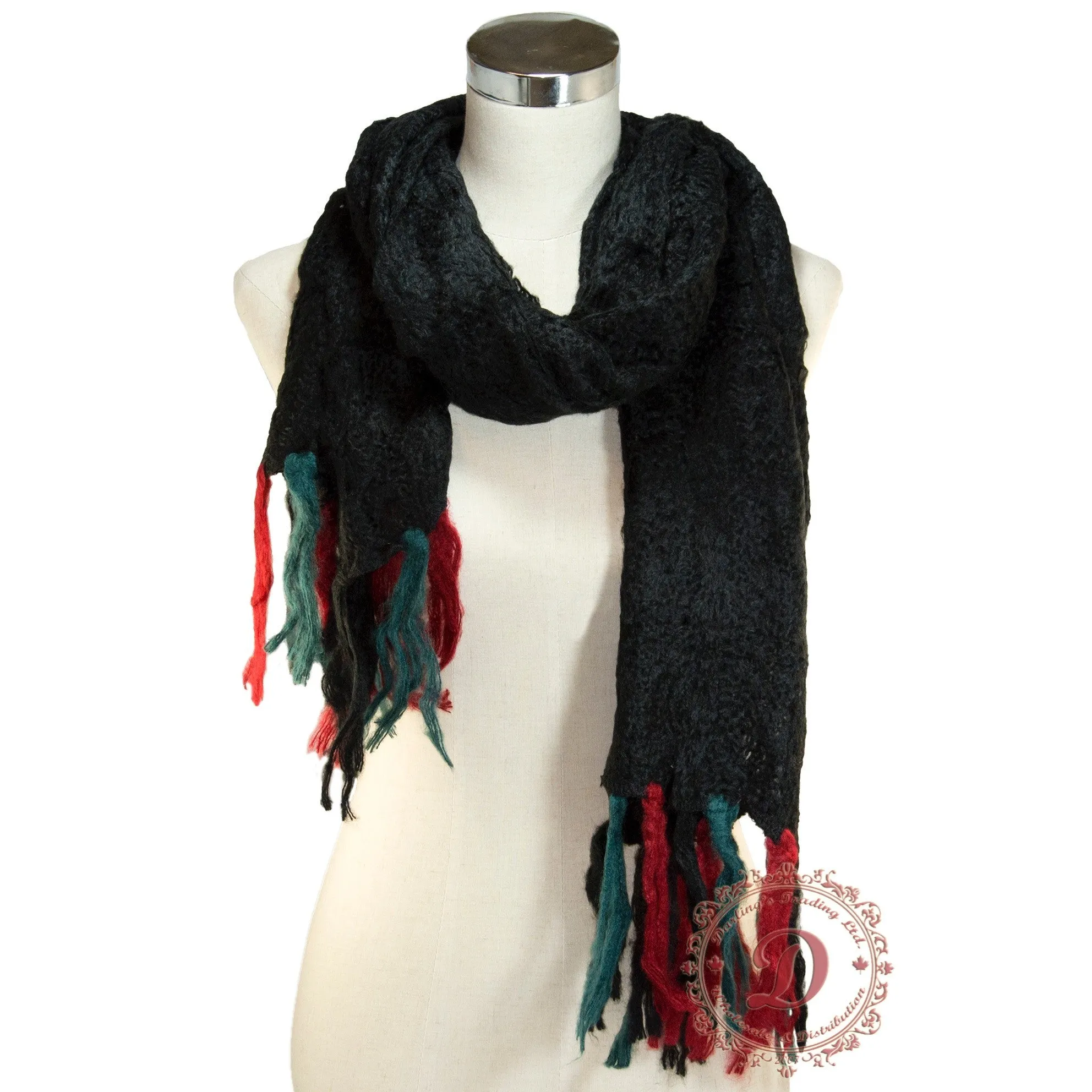 SSY306 Crinkle Woven Scarf - 4 Colors