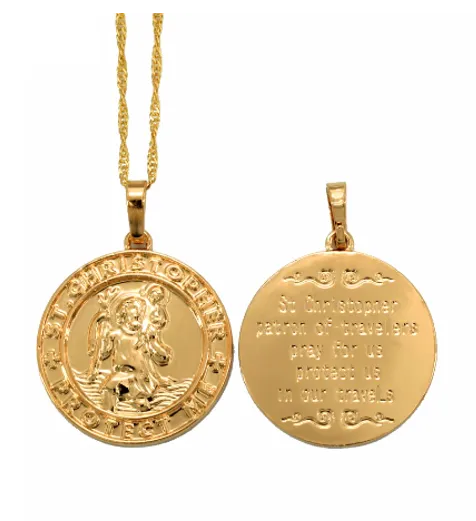 St Christopher Necklace