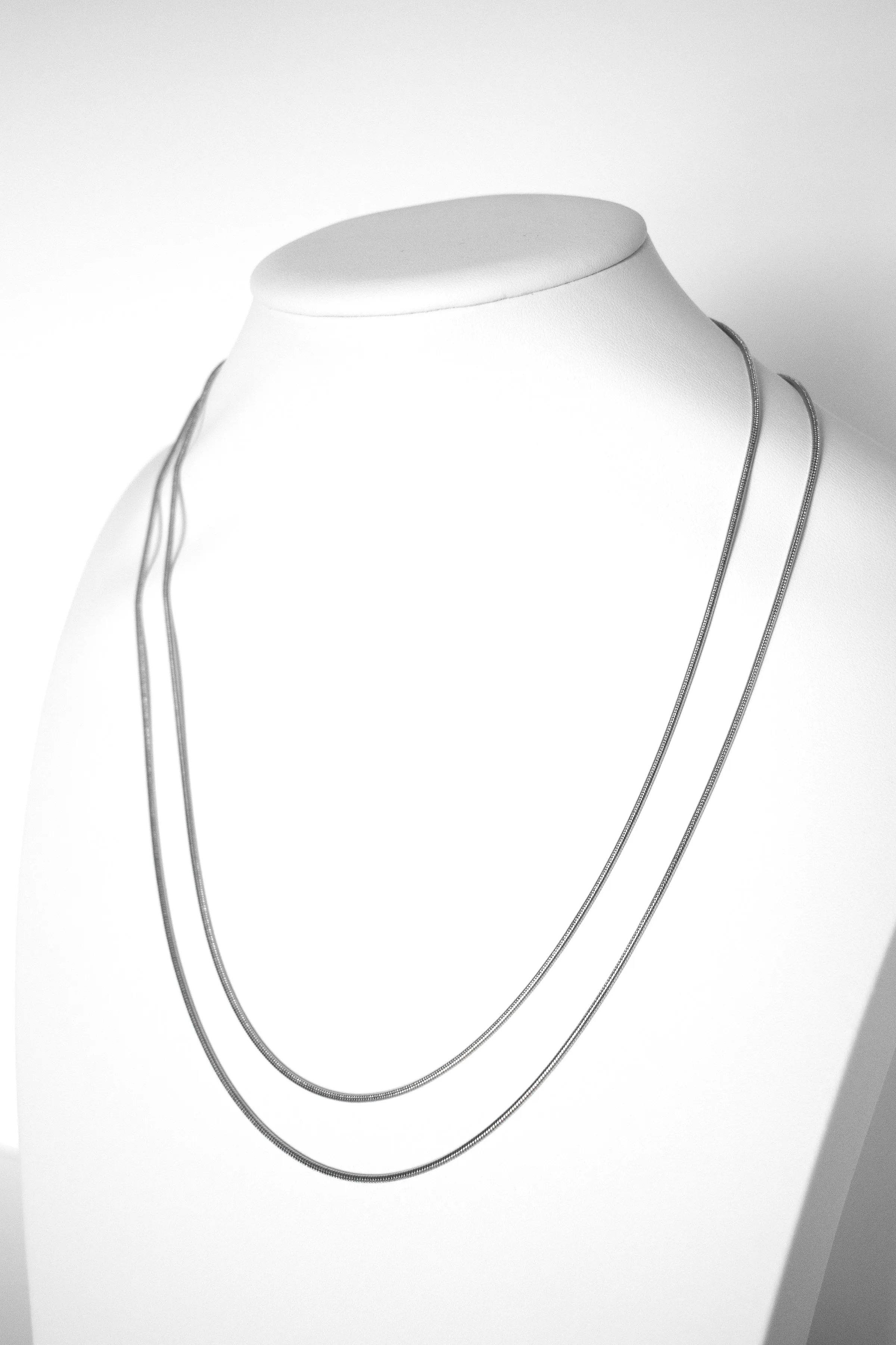 Stainless Steel Snake Necklaces - 16" 18" 20" 20" thin 22" 26" adjustable thin - Extra Chain Jewelry