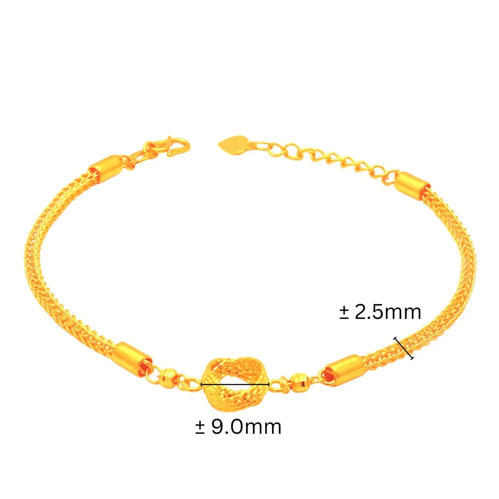 TAKA Jewellery 999 Pure Gold 5G Bracelet
