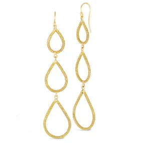 Teardrop Trio Stardust Earrings