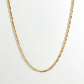 Thin Curb Gold Chain (Unisex)