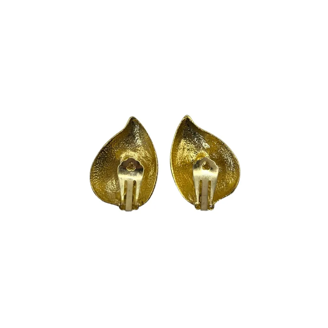 Vintage YSL Teardrop Earrings