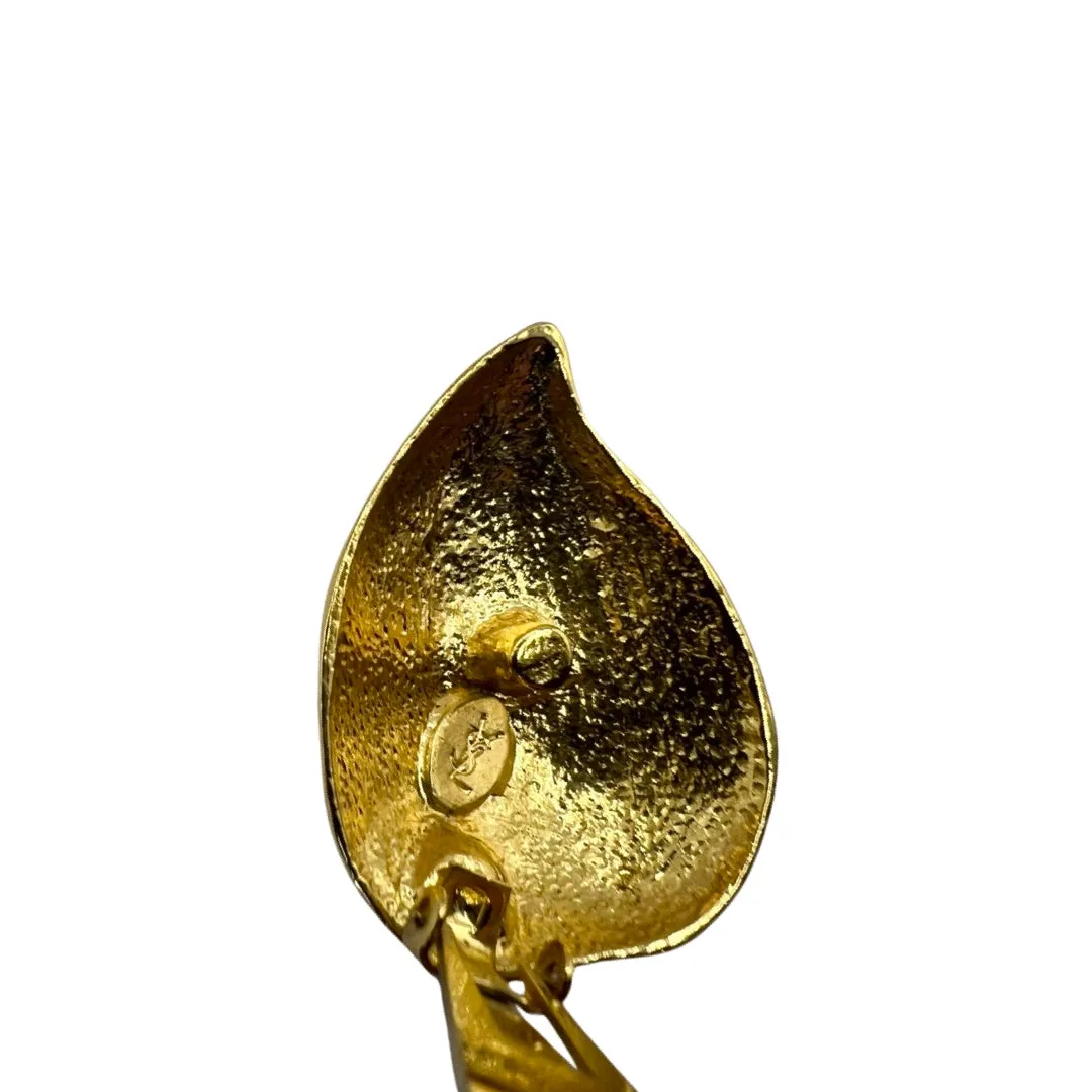 Vintage YSL Teardrop Earrings