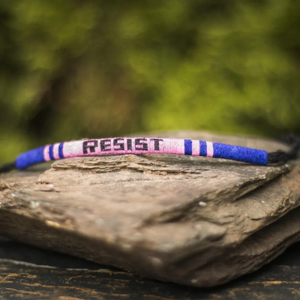 Woven Resist Bracelet