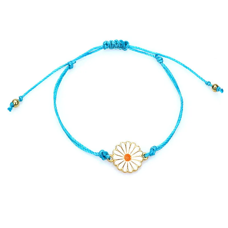 Woven Sunflower Bracelet