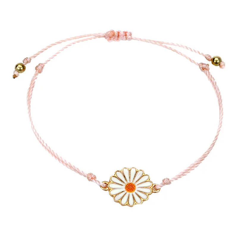 Woven Sunflower Bracelet