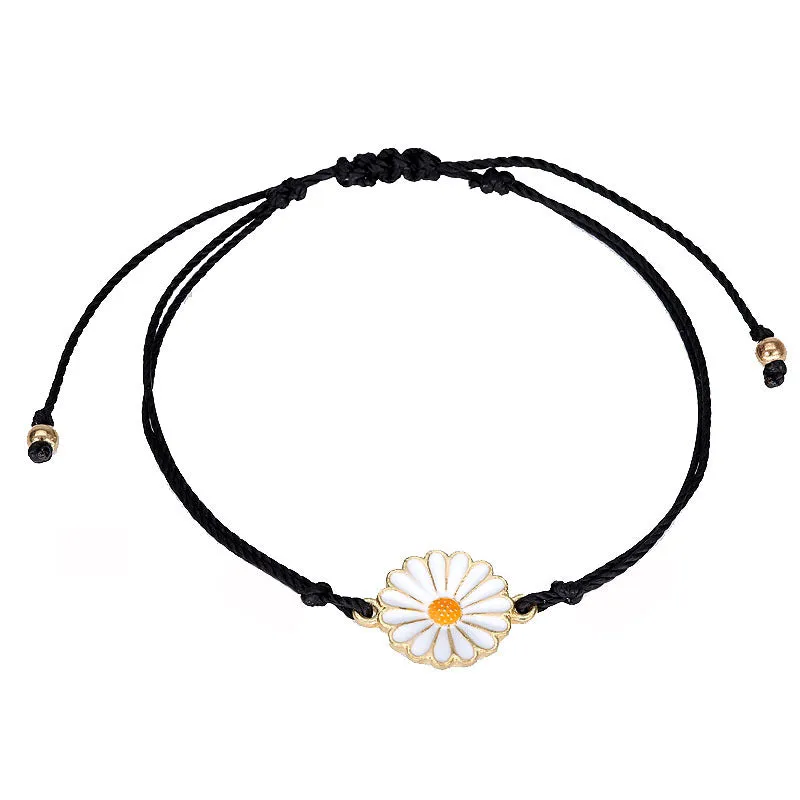 Woven Sunflower Bracelet
