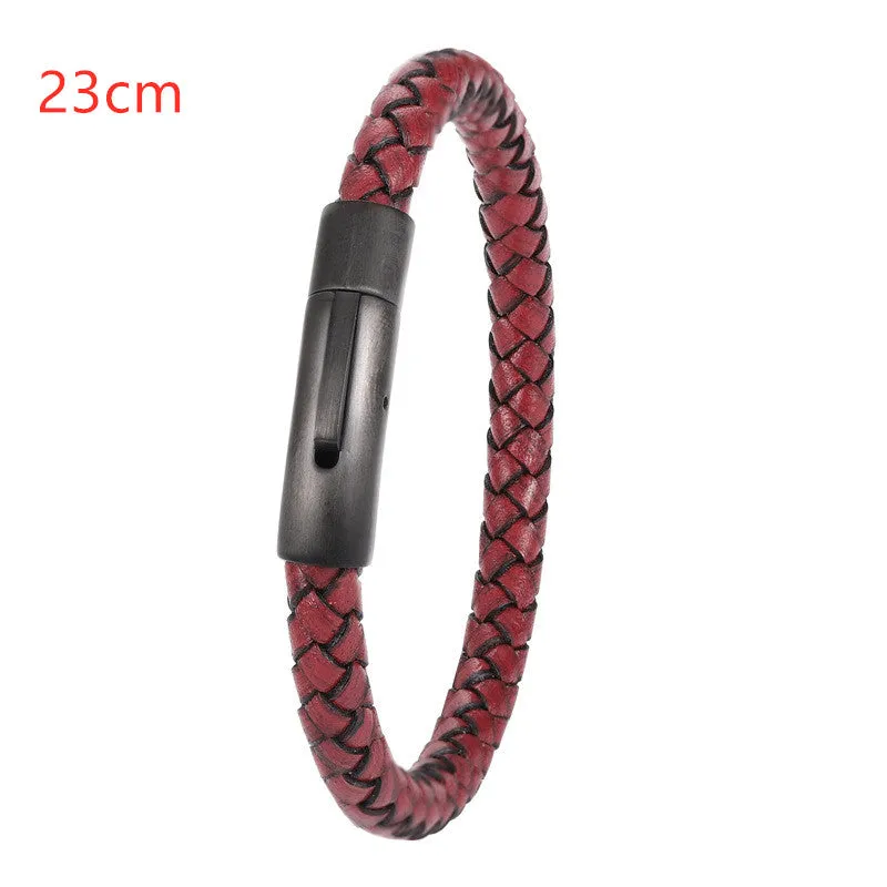 Woven twist bracelet