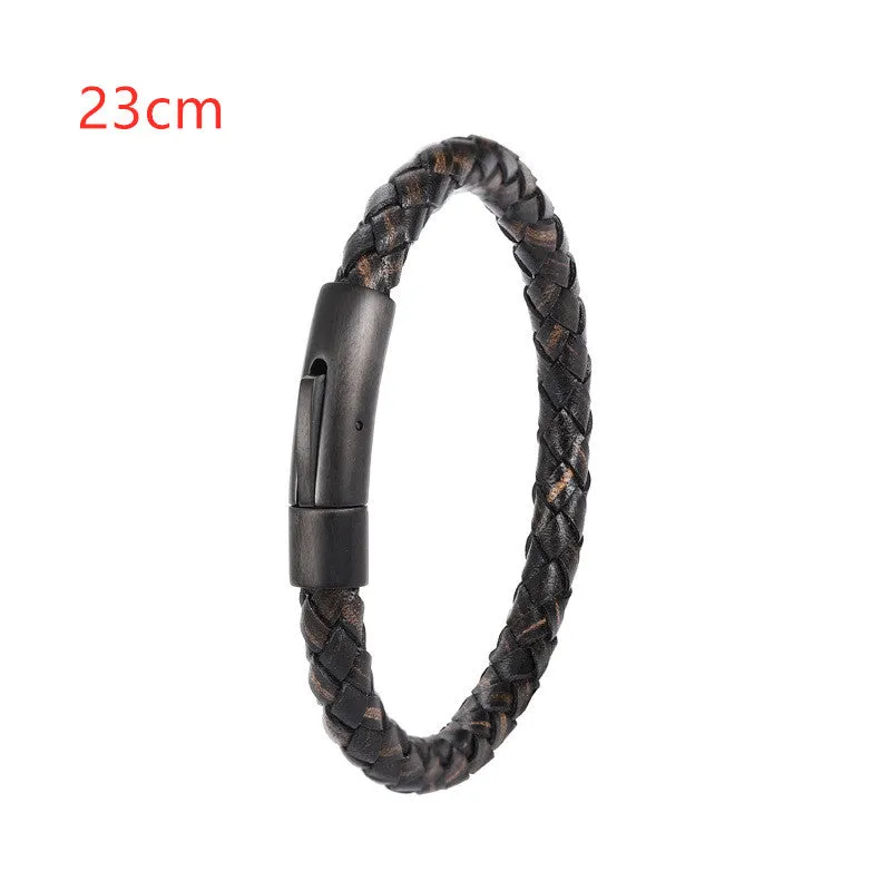 Woven twist bracelet