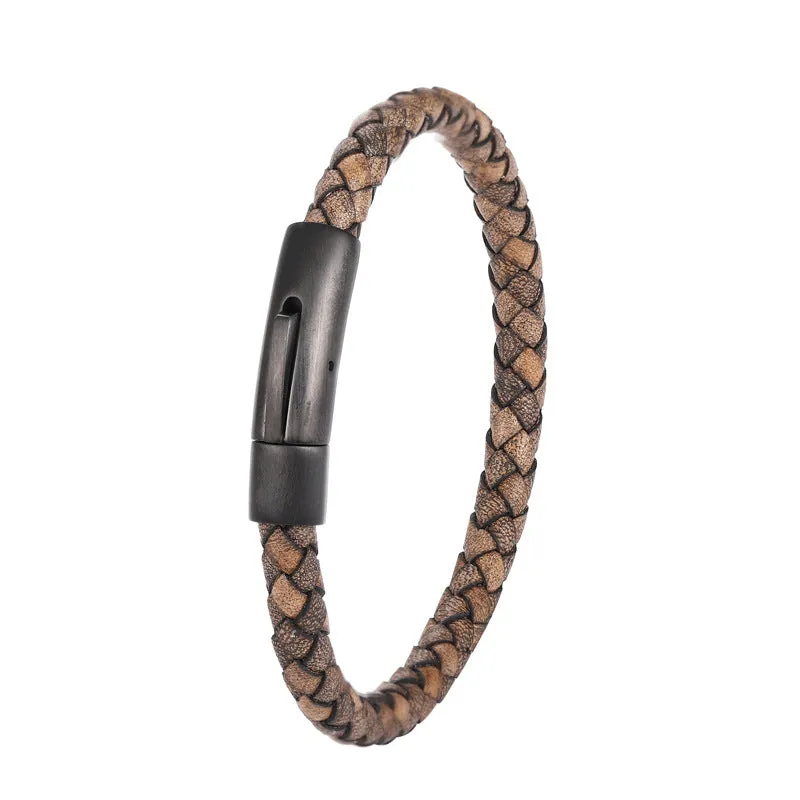 Woven twist bracelet