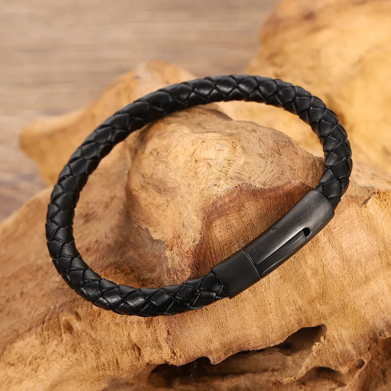 Woven twist bracelet