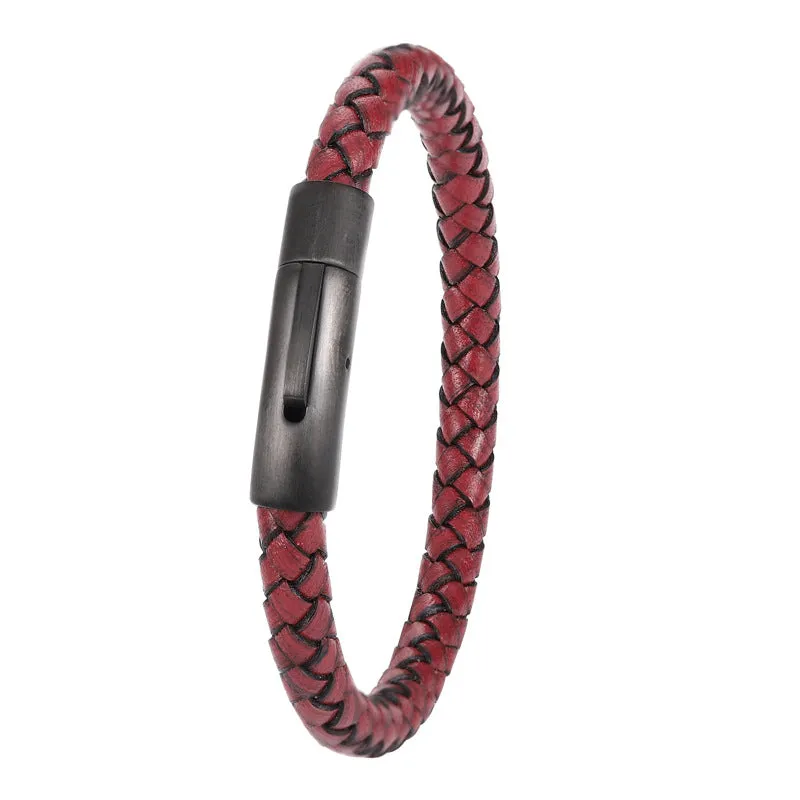 Woven twist bracelet