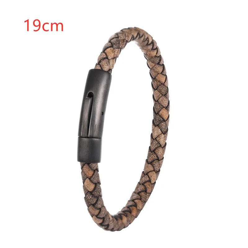 Woven twist bracelet