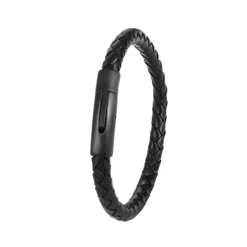 Woven twist bracelet