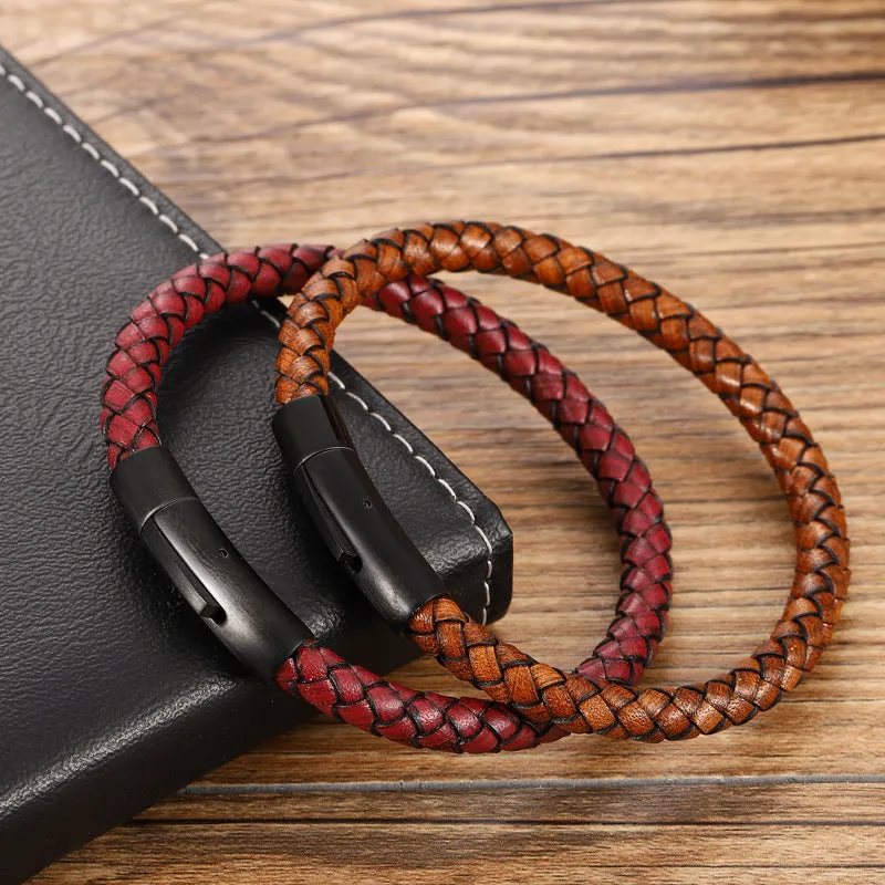 Woven twist bracelet