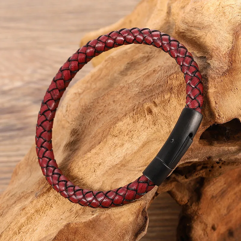 Woven twist bracelet